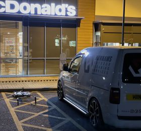 Commercial pressure washing @ McDonald’s Ilkeston : Click Here To View Larger Image
